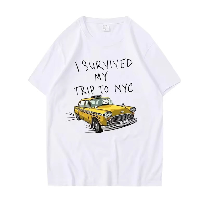Summer Clothing Nyc - Zabawna Koszulka Męska Damska Przeżyłem Moją