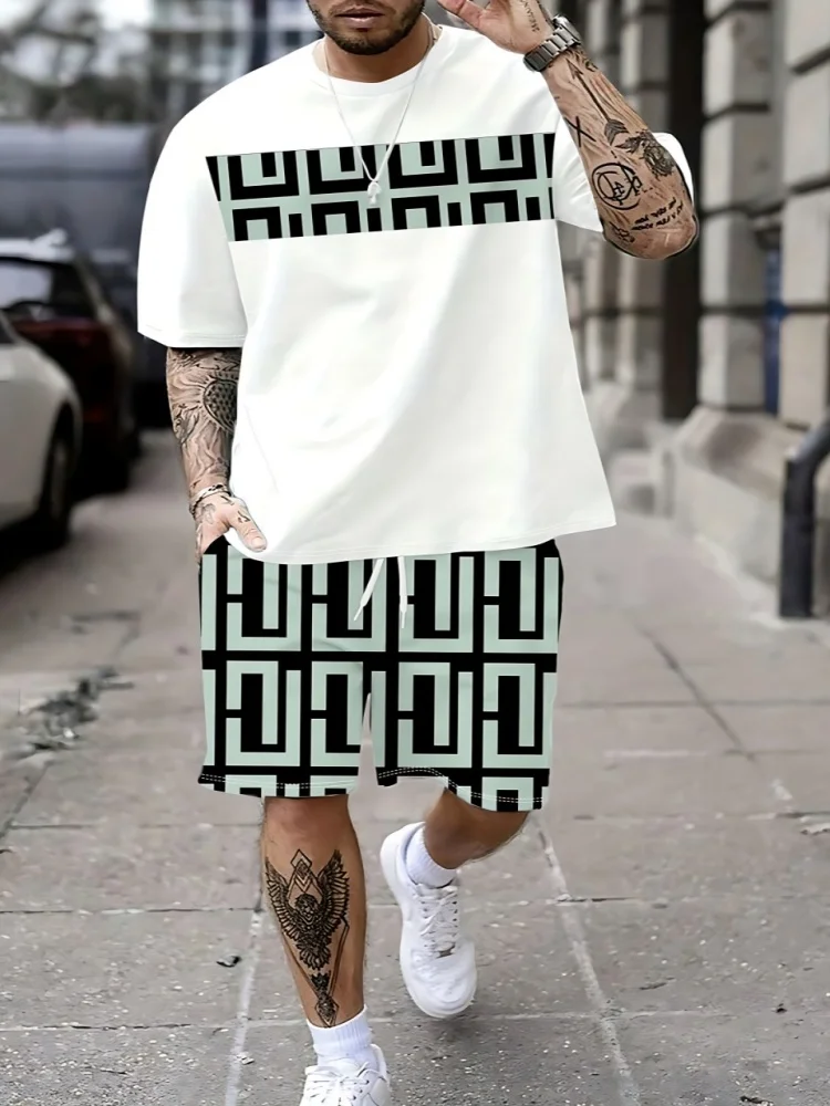 Summer Clothing Styles - Letnie, modne męskie szorty z krótkim