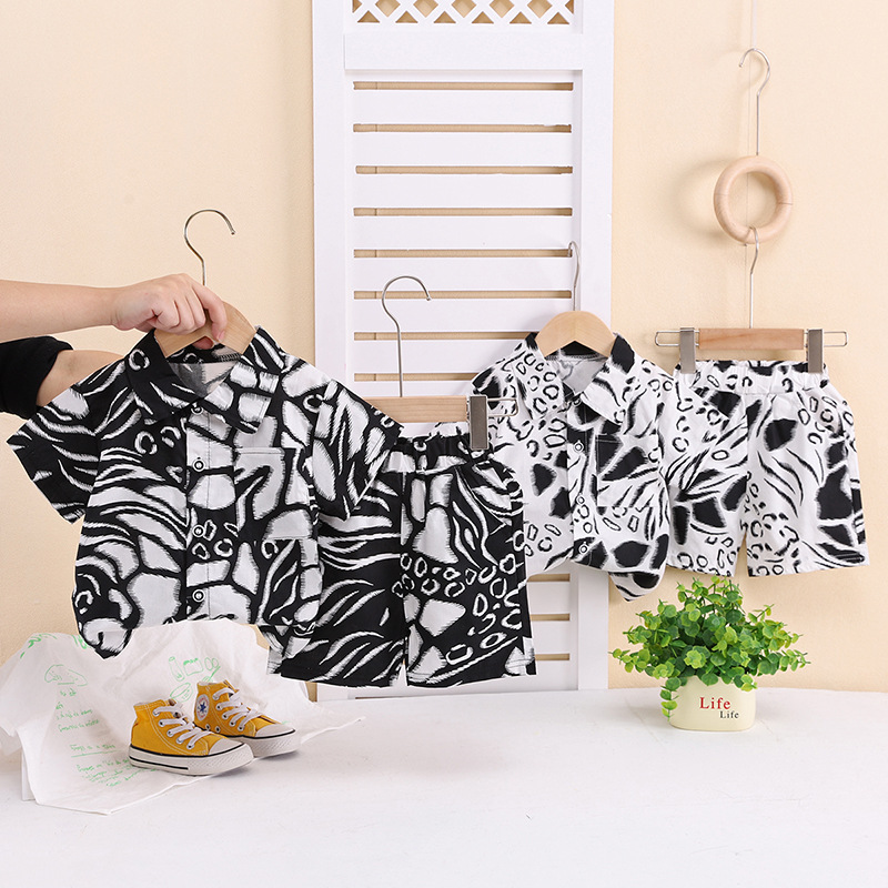 Summer Clothing Drawing For Kids - Nowe letnie ubranka dla niemowląt, chłopięce,