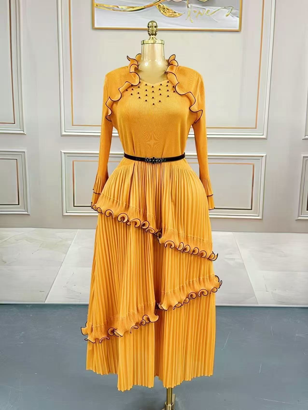 Summer Clothing New Look - Miyake Dress 2025 Summer New High-end
