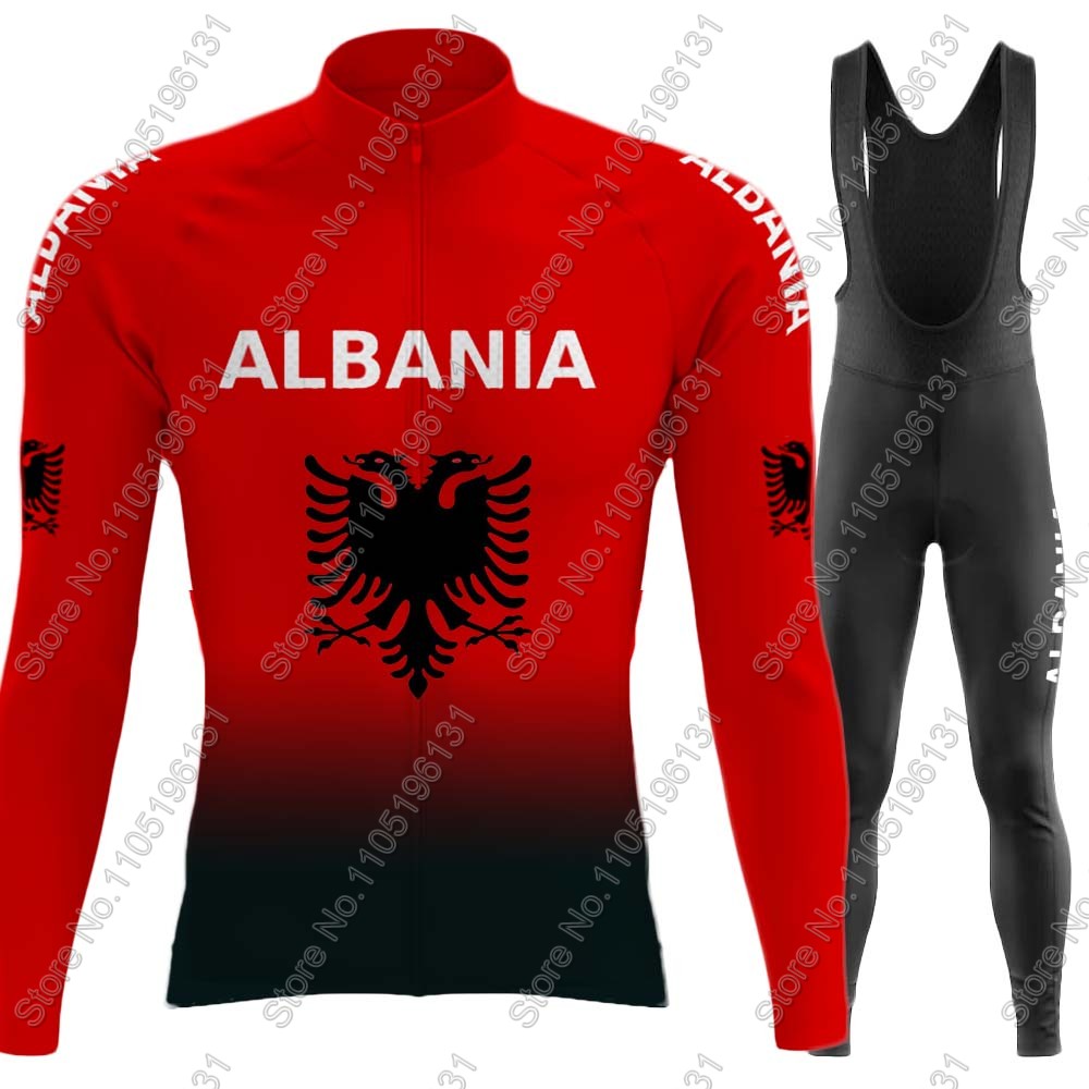 Yours Clothing Summer Jackets - Zestaw kolarski Reprezentacji Albanii 2026, koszulka