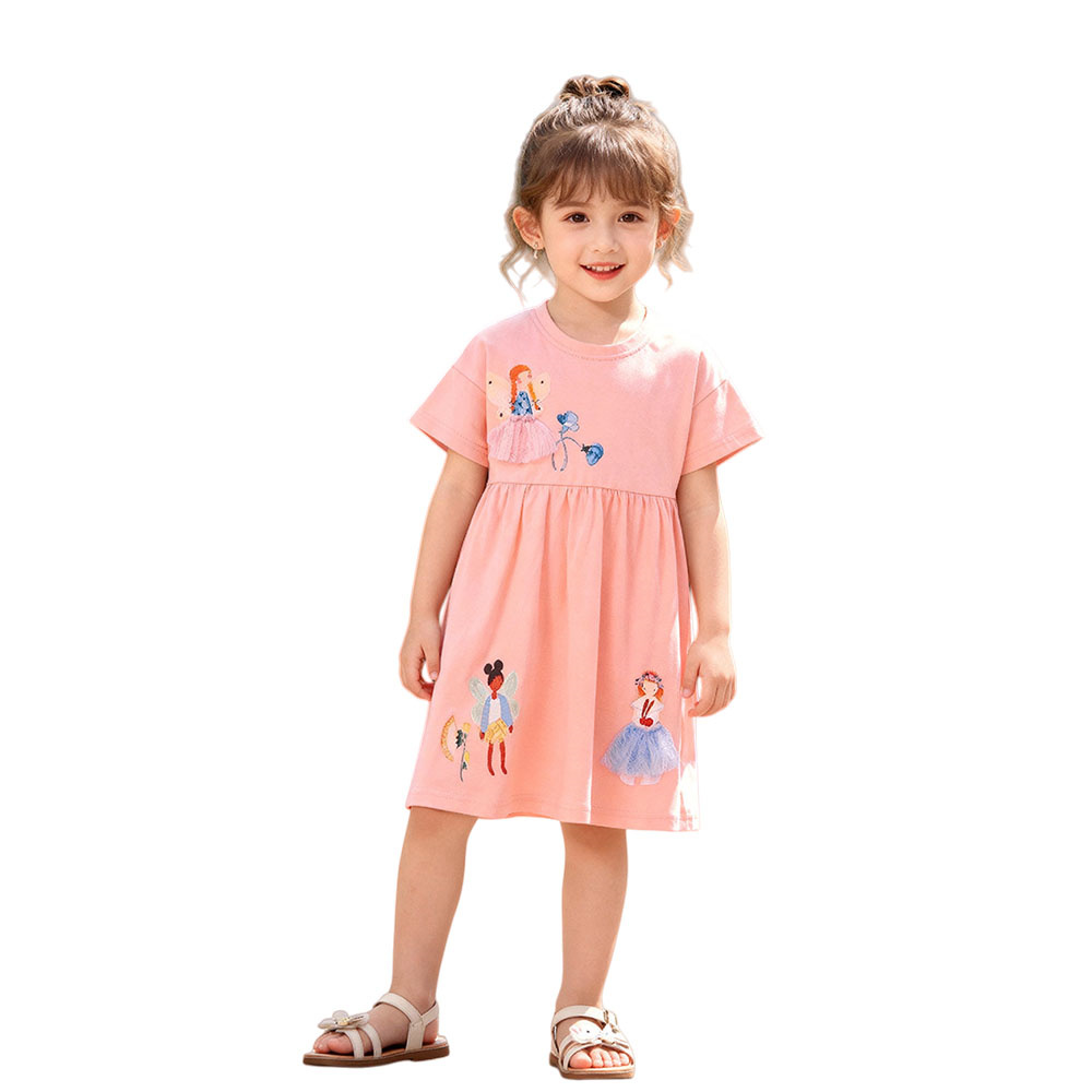 Sukienki letnie z krótkim ręka – Summer Clothing Drawing For Kids recenzja i cena