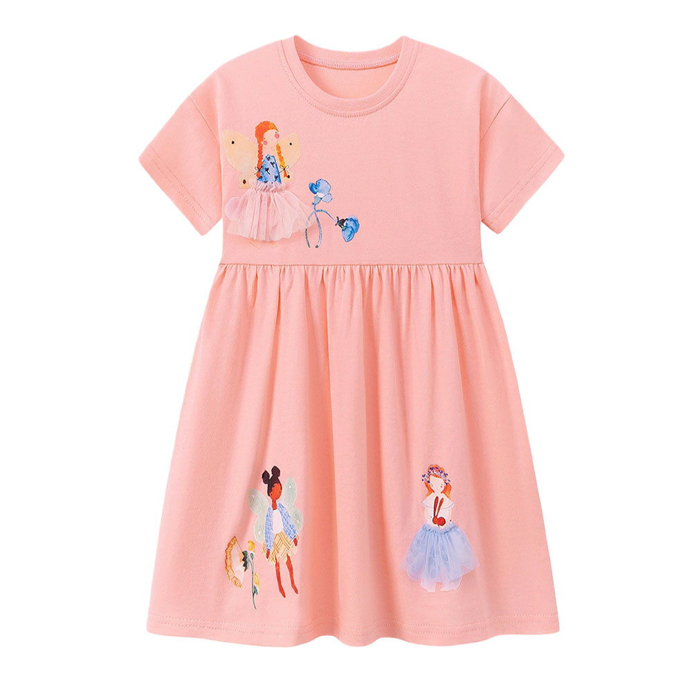 Sukienki letnie z krótkim ręka – Summer Clothing Drawing For Kids recenzja i cena