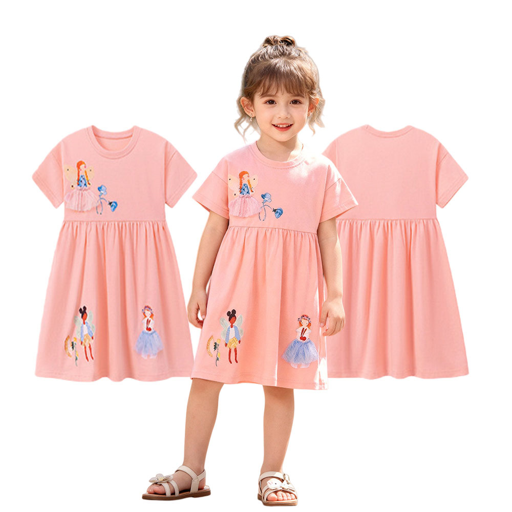 Sukienki letnie z krótkim ręka – Summer Clothing Drawing For Kids recenzja i cena