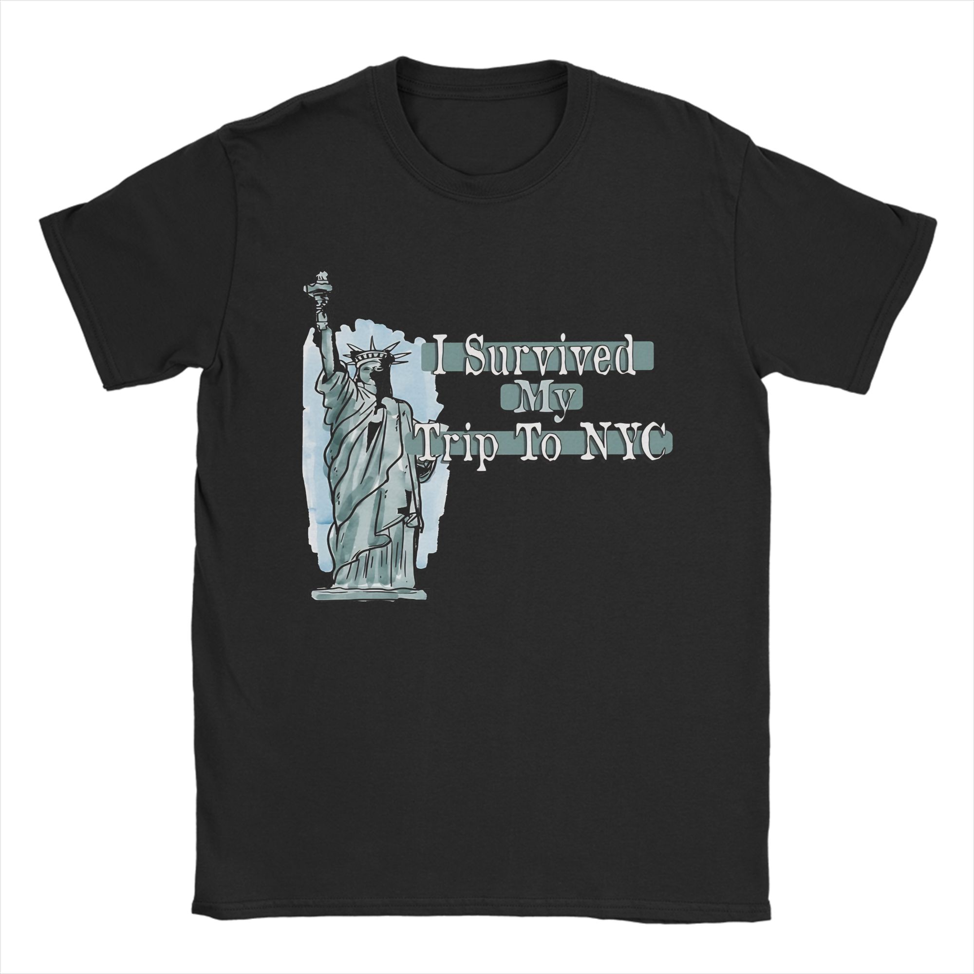 Zabawna koszulka „Przetrwałem  – Summer Clothing Nyc recenzja i cena