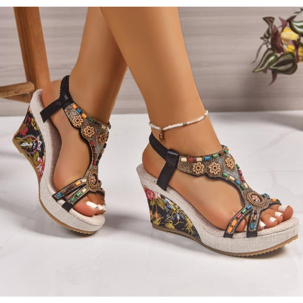Damskie skórzane letnie sandał – Summer Clothing Elegant recenzja i cena