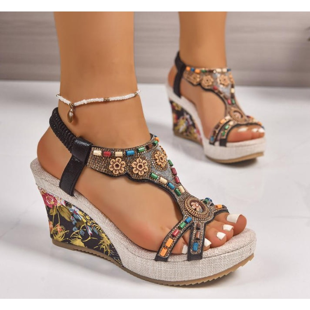 Damskie skórzane letnie sandał – Summer Clothing Elegant recenzja i cena