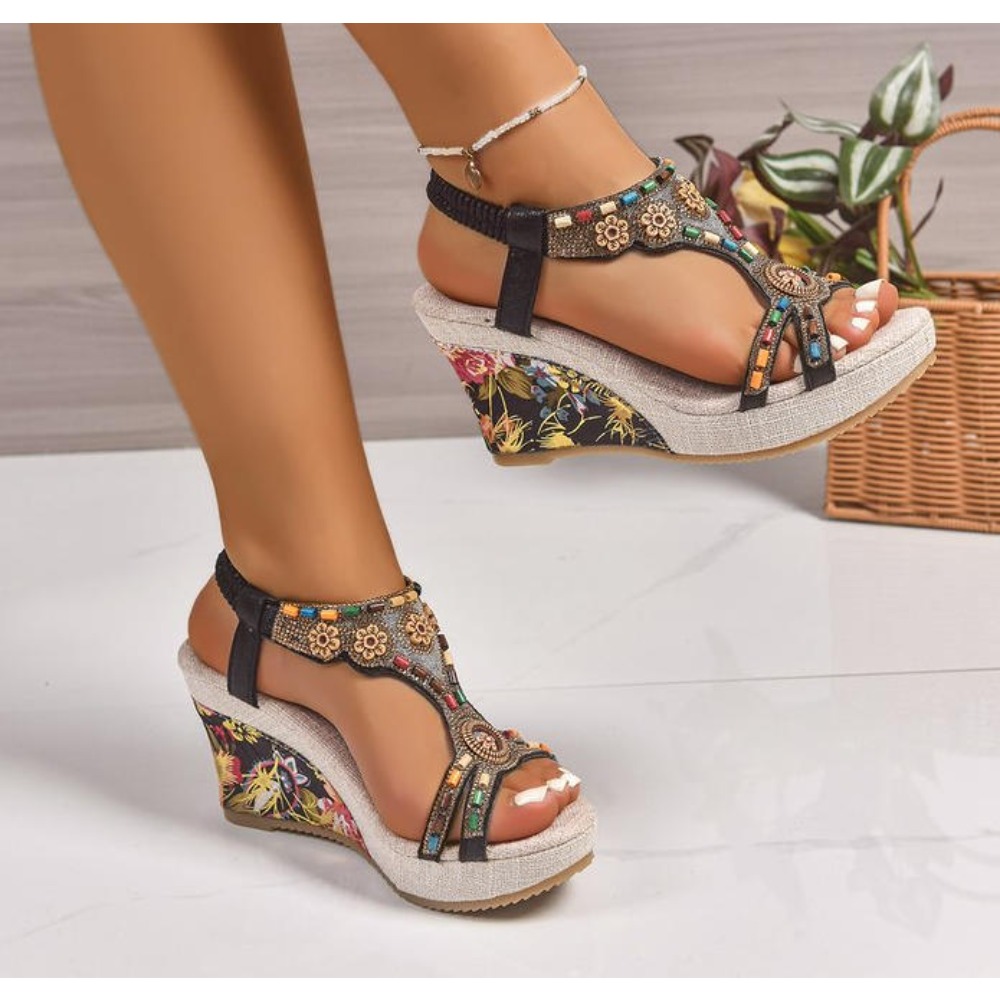 Damskie skórzane letnie sandał – Summer Clothing Elegant recenzja i cena