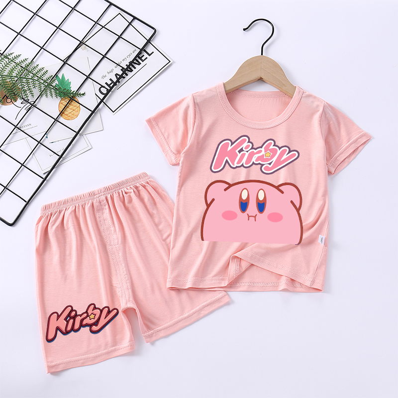 Nowa Piżama Dziewczęca z Kirby – Summer Clothing For Babies recenzja i cena