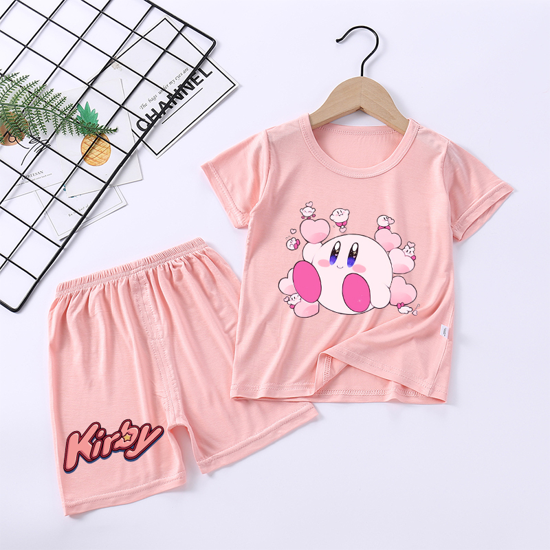 Nowa Piżama Dziewczęca z Kirby – Summer Clothing For Babies recenzja i cena