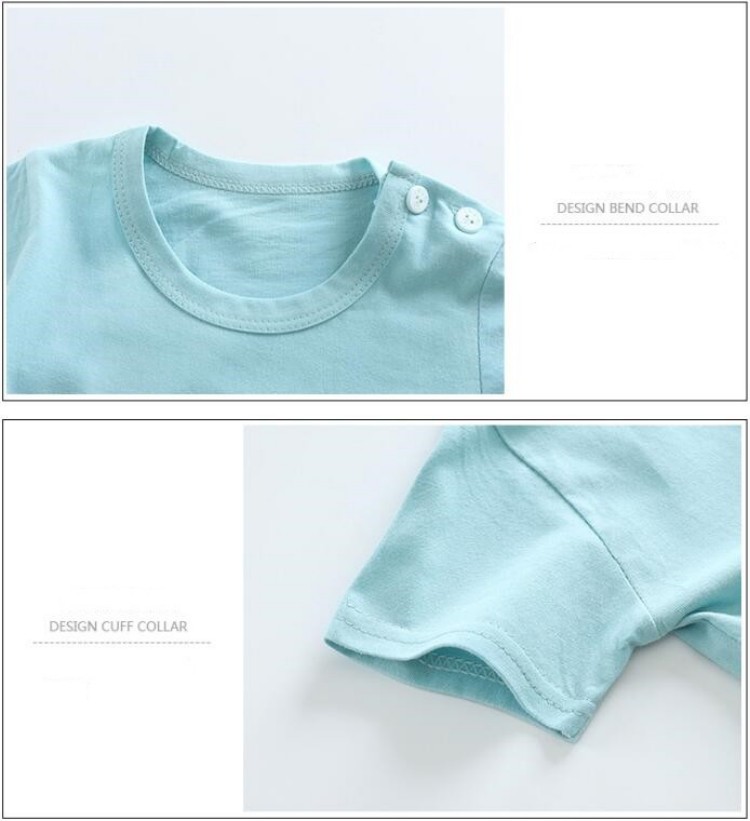 Bawełniane koszulki + spodenki – Summer Clothing For Babies recenzja i cena