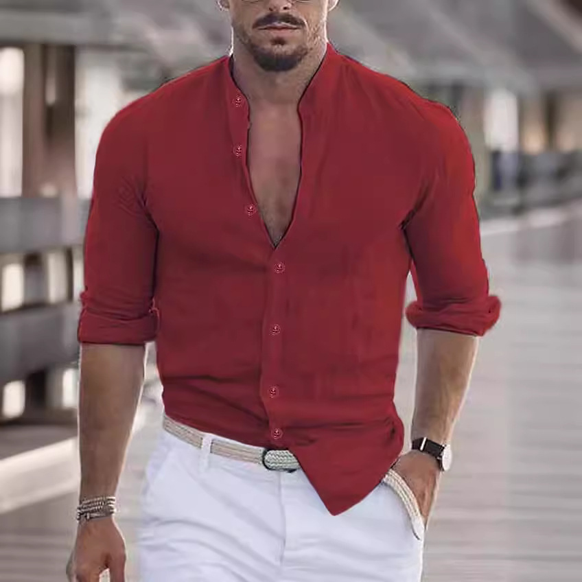 Koszula męska 2026 casual nowa – Summer Clothing Colors 2026 recenzja i cena