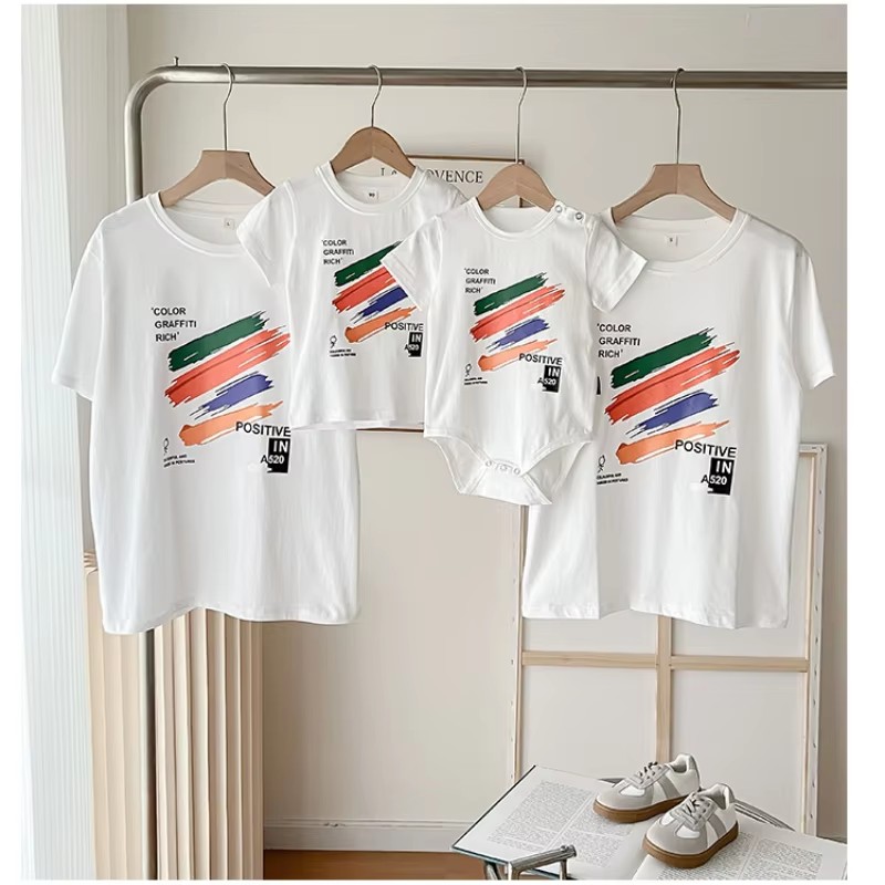 Koszulki Rodzinne 2026 Lato Ch – Summer Clothing Drawing For Kids recenzja i cena