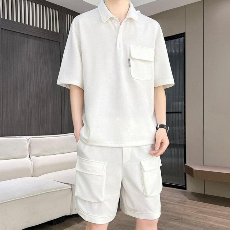 Męski letni zestaw: koszulka p – Quality Summer Clothing recenzja i cena
