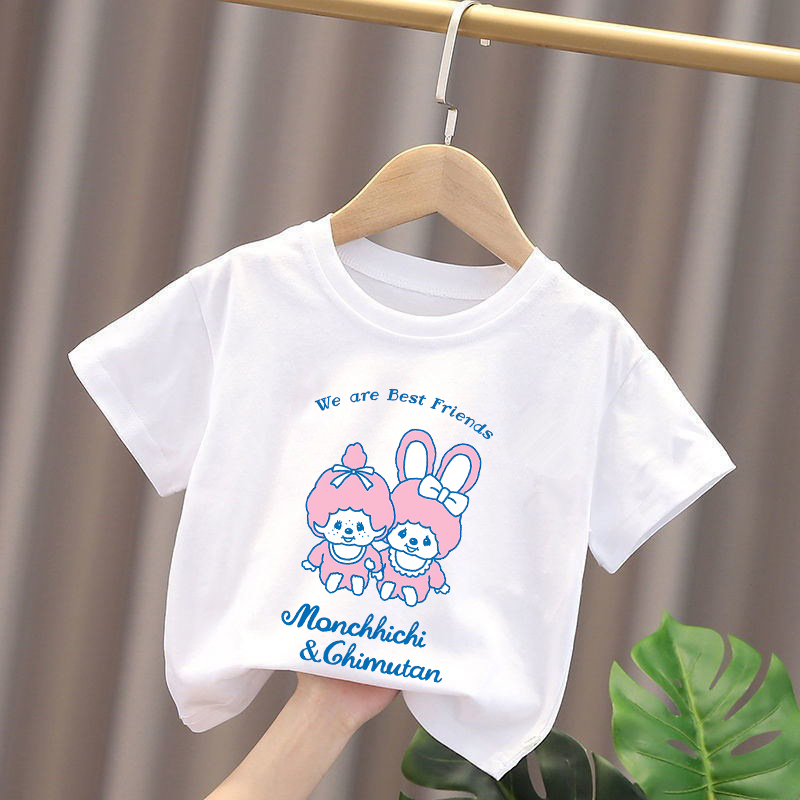 Koszulki dla dzieci Monchhichi – Summer Kids Clothing recenzja i cena