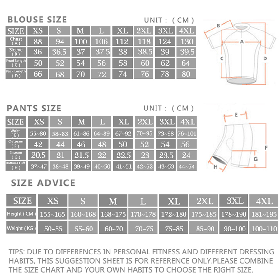 Zestaw kolarski męski na lato  – Summer Clothing Men Sale recenzja i cena