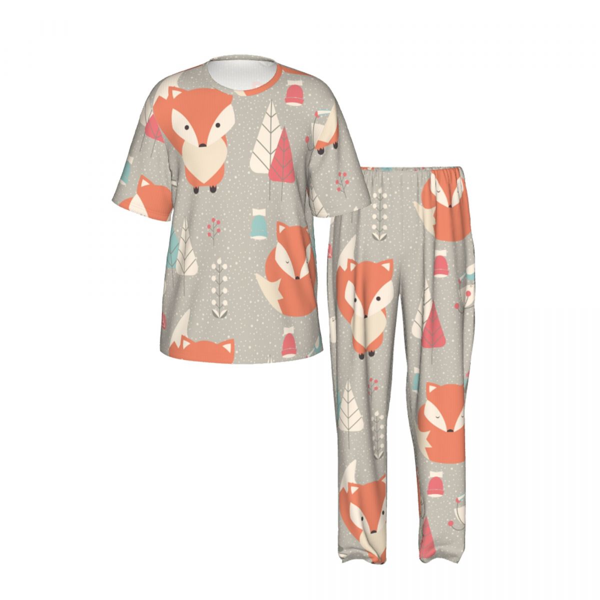 Męski komplet piżamowy z krótk – Summer Clothing Patterns recenzja i cena