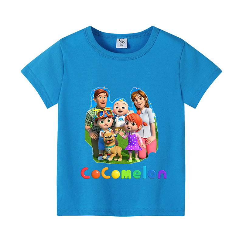 Koszulki dziecięce Cocomelon,  – Summer Clothing For Babies recenzja i cena