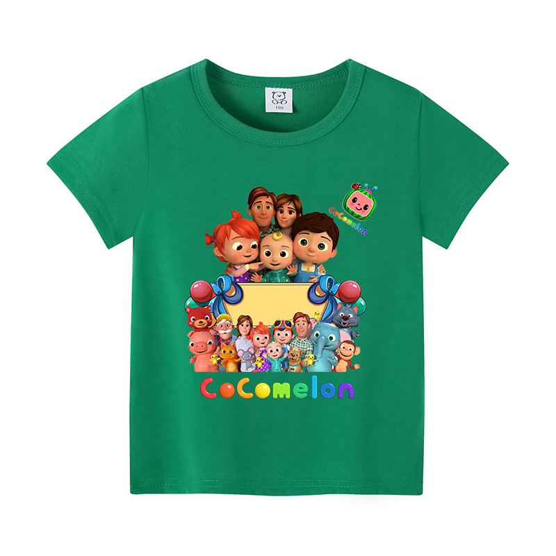 Koszulki dziecięce Cocomelon,  – Summer Clothing For Babies recenzja i cena