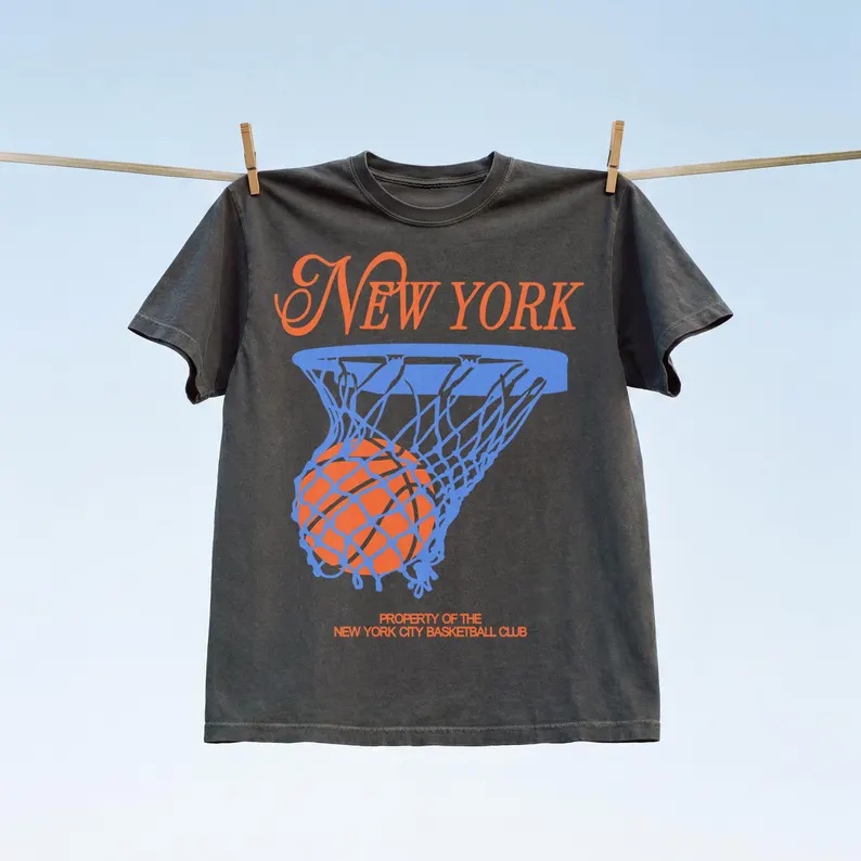 Koszulka koszykarska New York  – Summer Clothing Nyc recenzja i cena