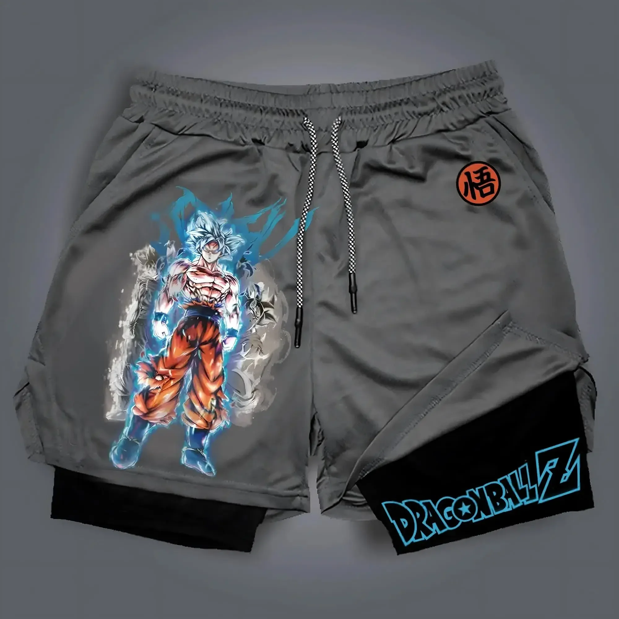 Męskie spodenki anime Dragon B – Summer Clothing Layering recenzja i cena
